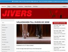 Tablet Screenshot of jivers.com